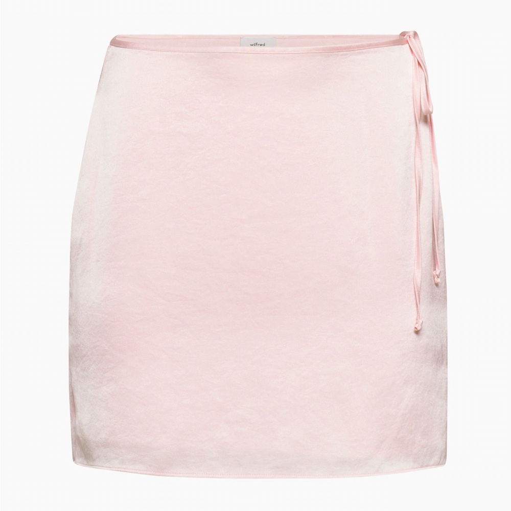 Wilfred Aritzia Elixir Satin Skirt